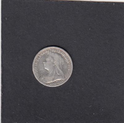 Beschrijving: 3 Pence  VICTORIA